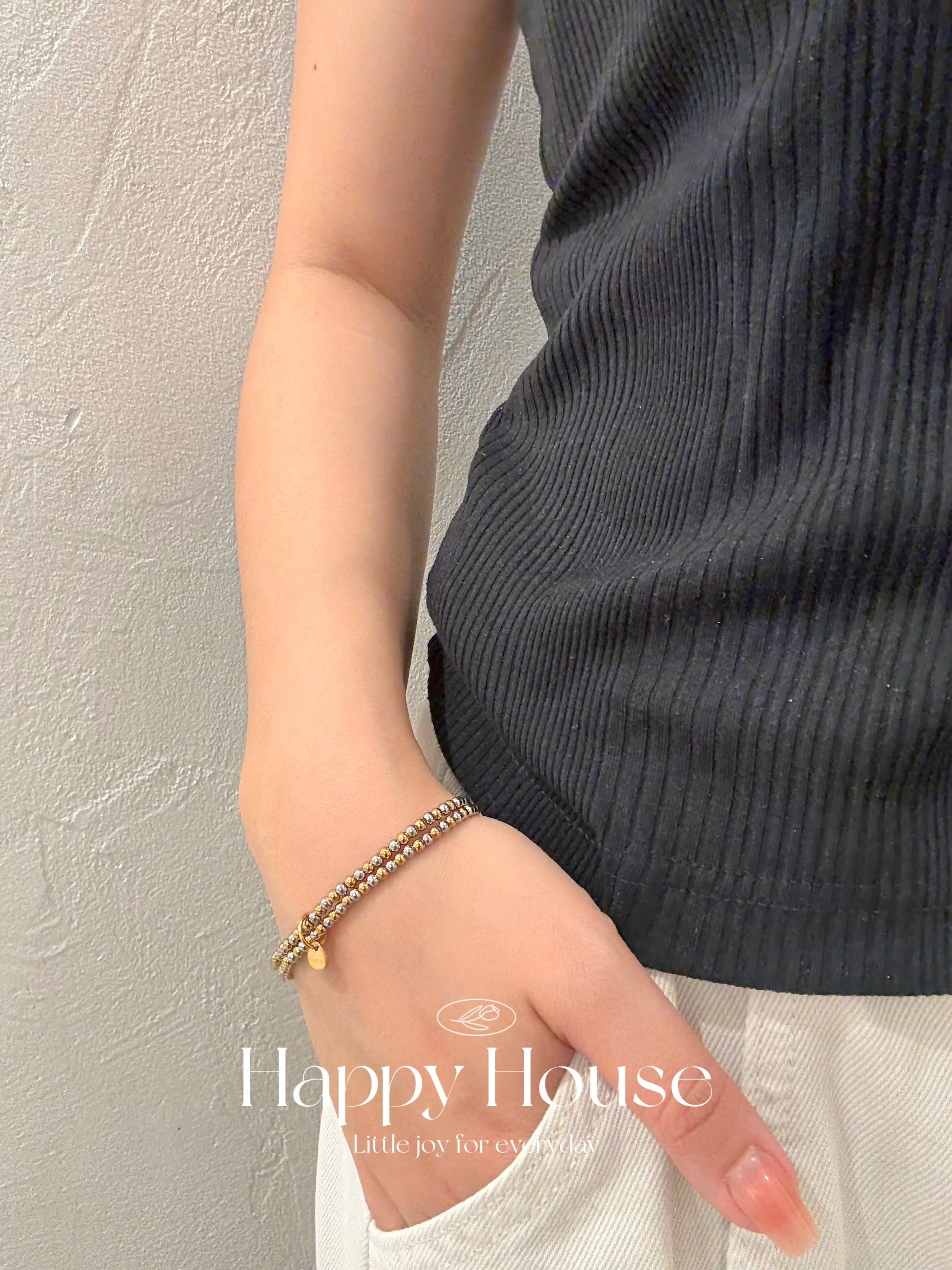 Stainless steel chain bracelet