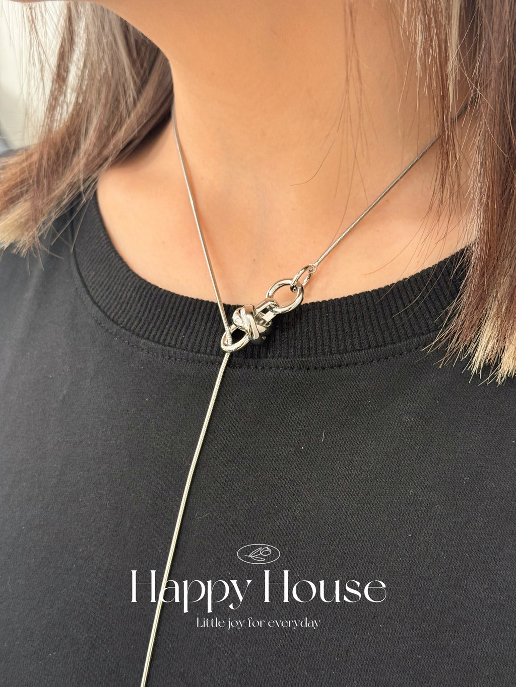 2 way knot necklace