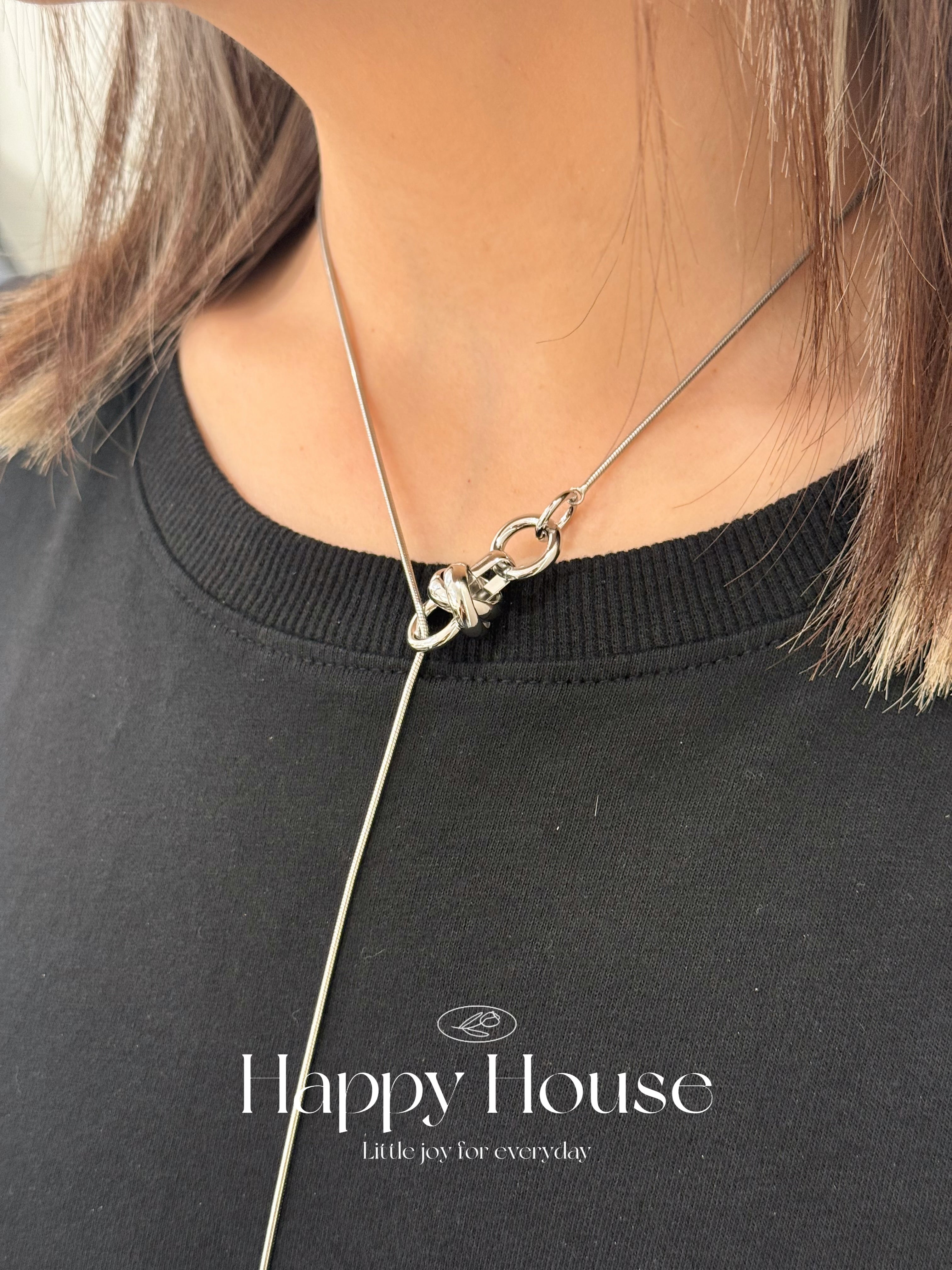 2 way knot necklace