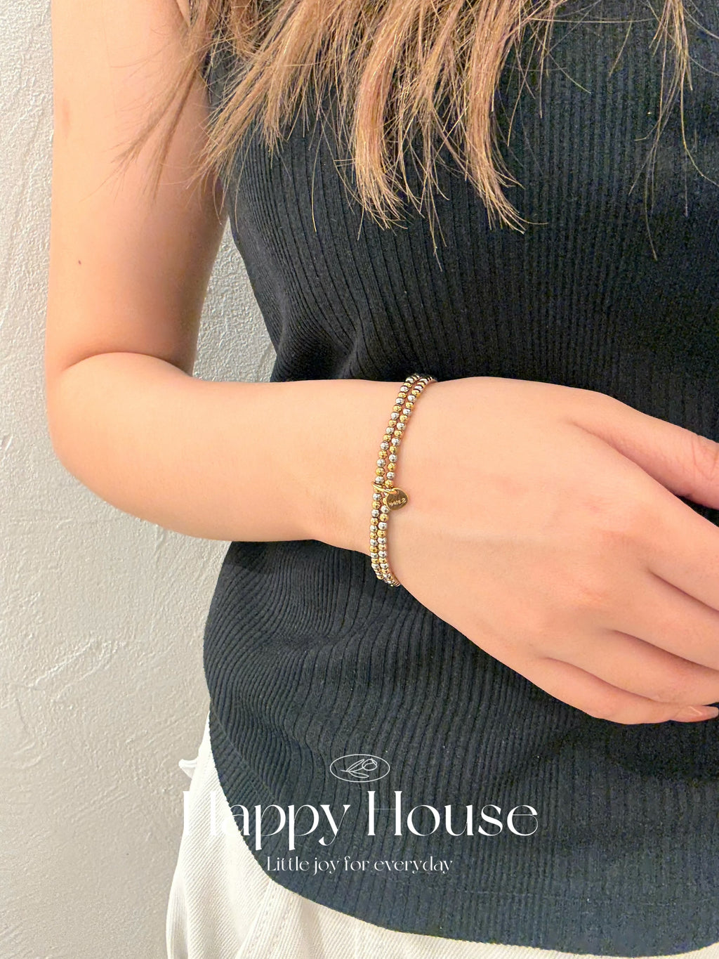 Stainless steel chain bracelet