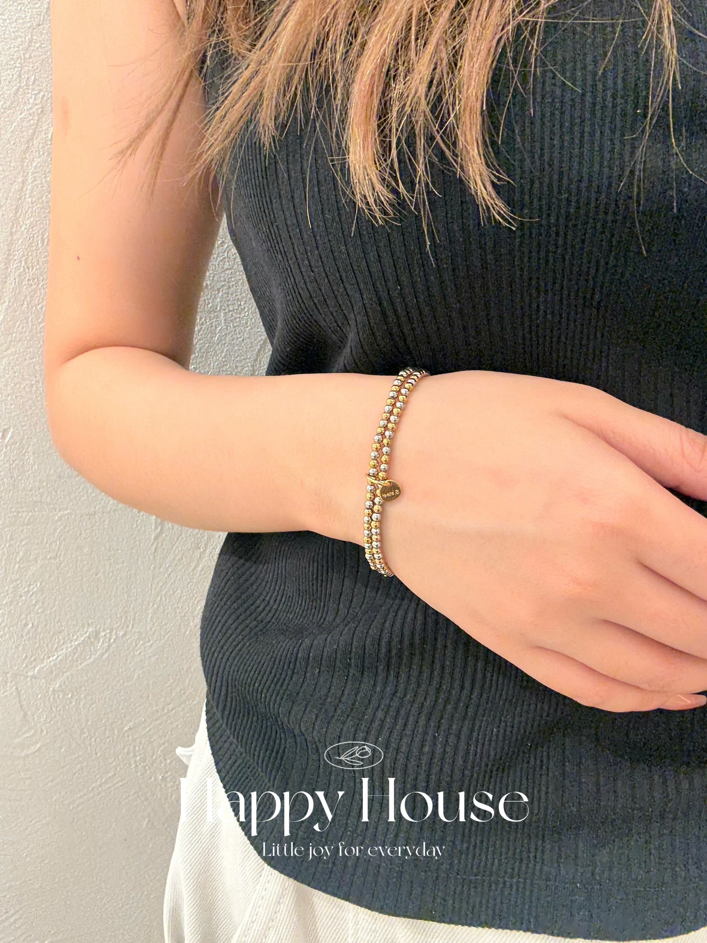 Stainless steel chain bracelet