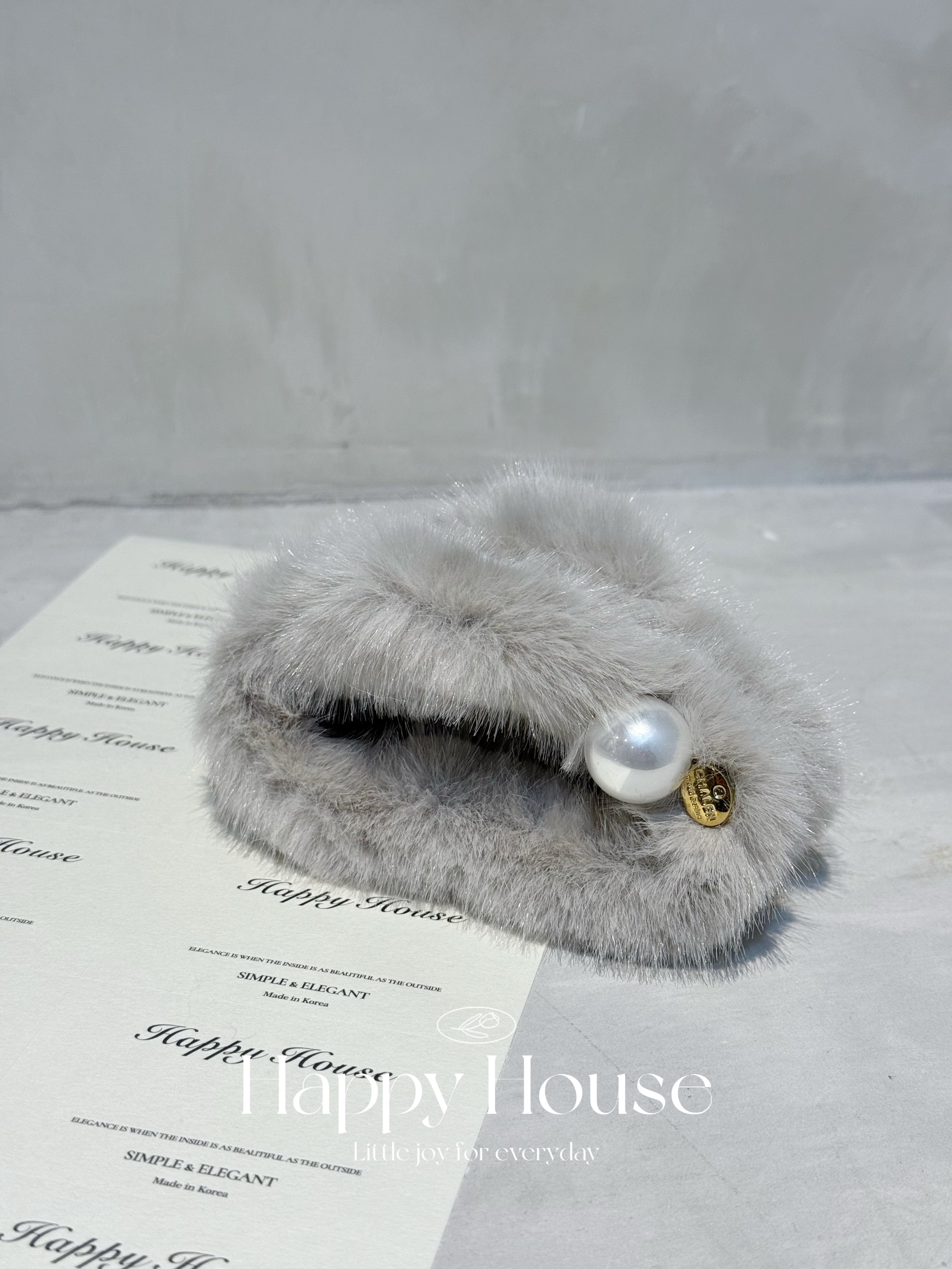 韓國5色珍珠抓夾