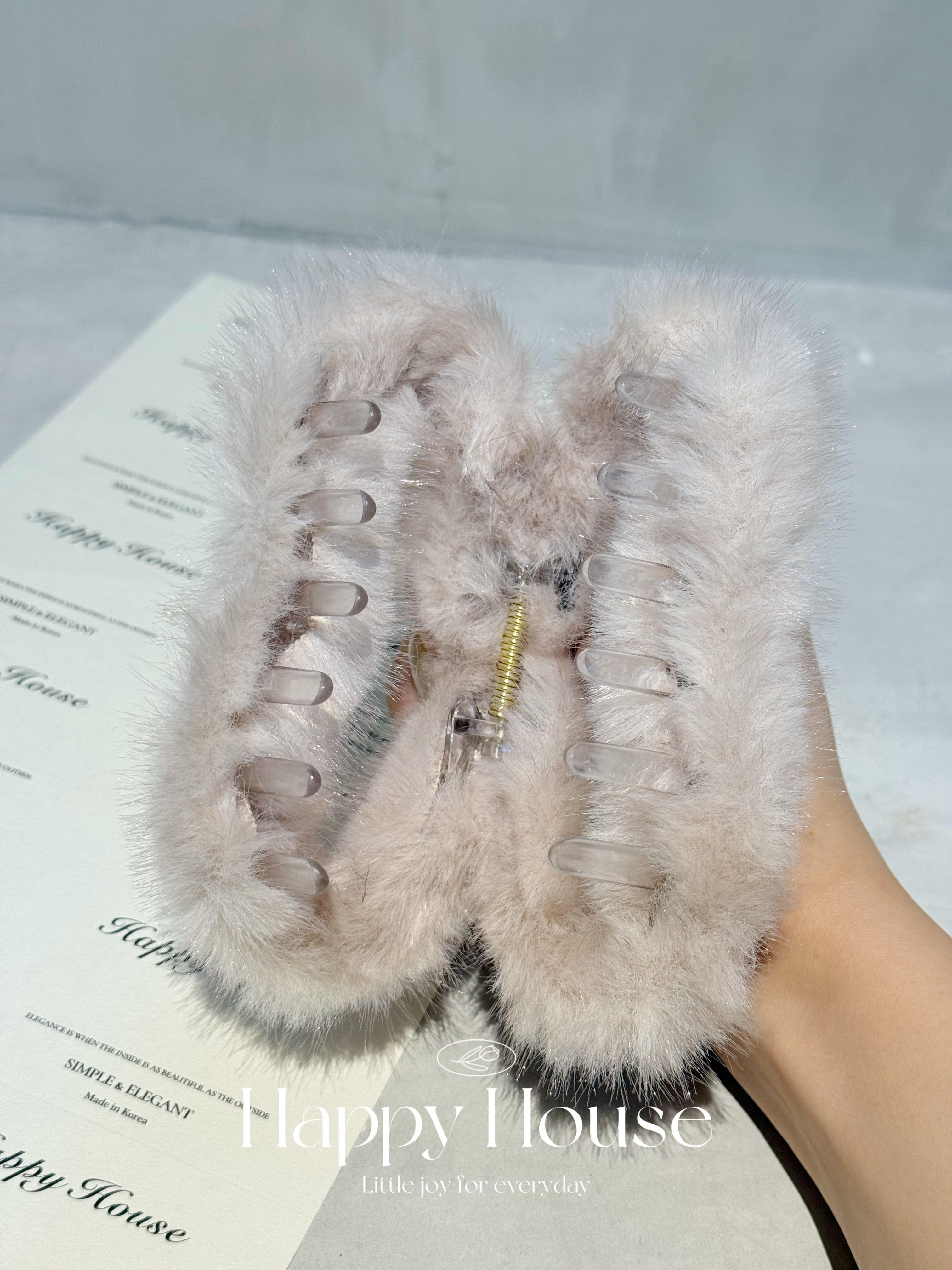 韓國5色珍珠抓夾