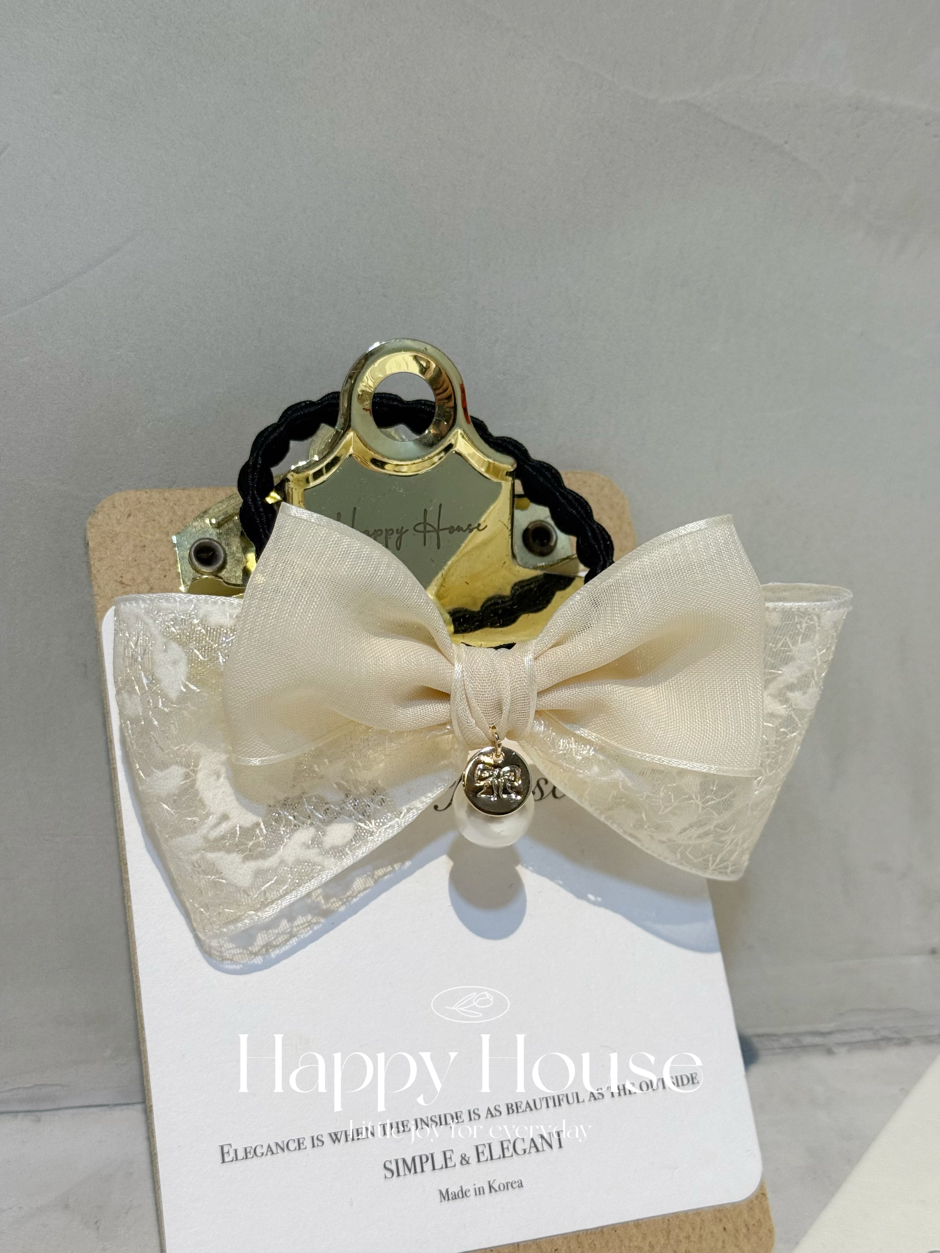 拼布蕾絲蝴蝶結橡筋