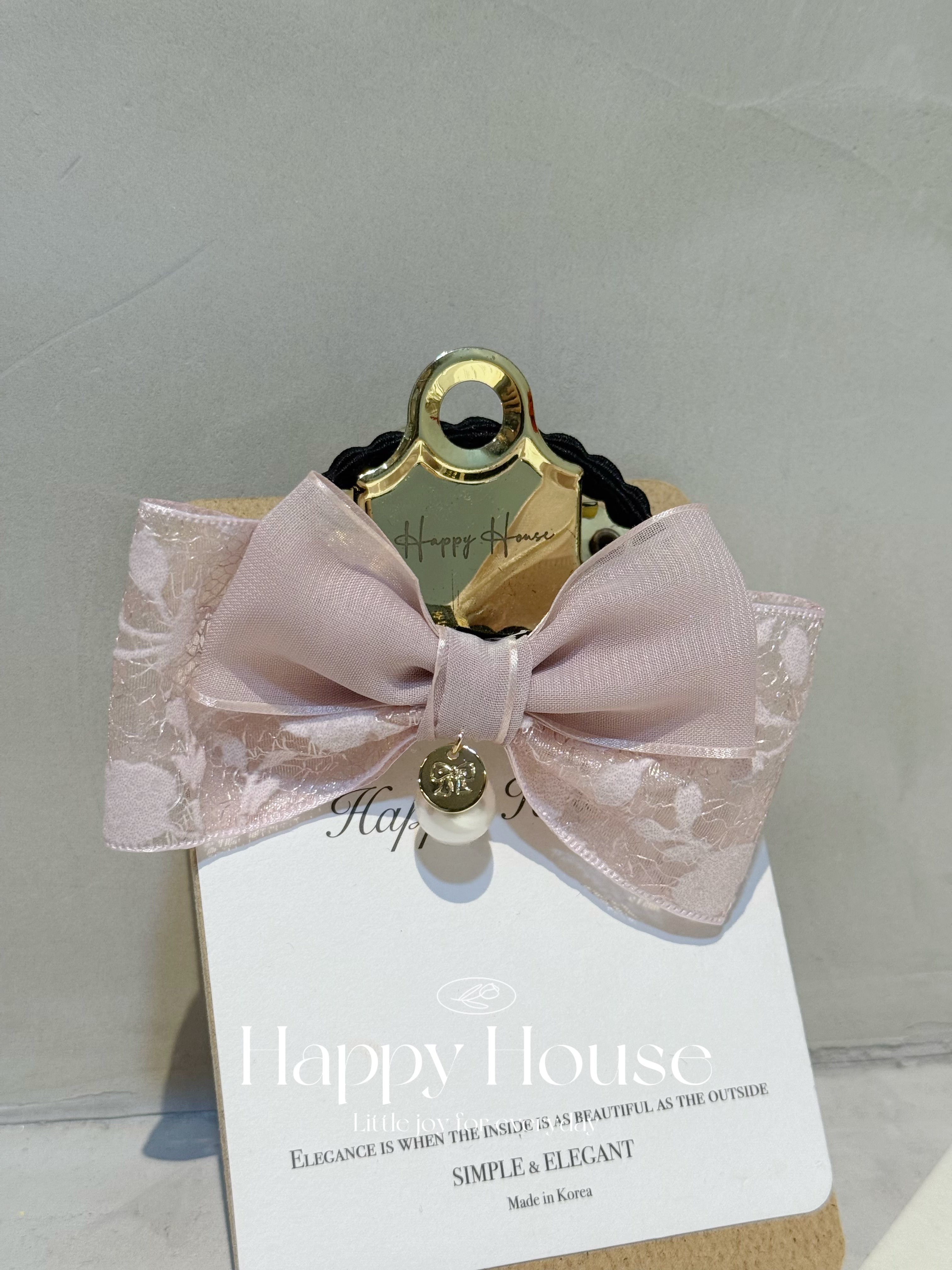 拼布蕾絲蝴蝶結橡筋